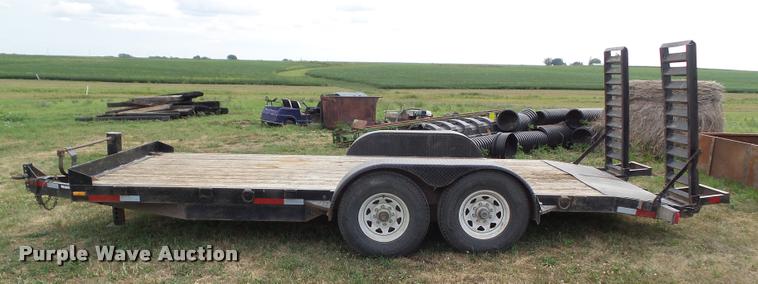 image for item DH9386 2003 Macklander equipment trailer