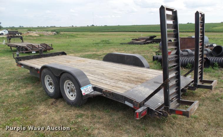image for item DH9386 2003 Macklander equipment trailer