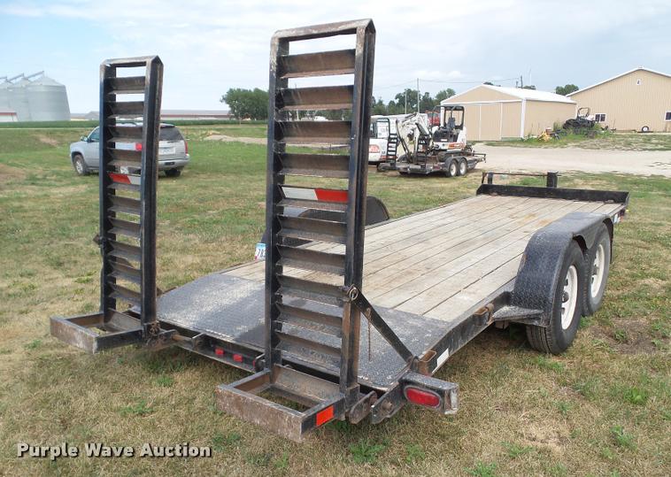 image for item DH9386 2003 Macklander equipment trailer