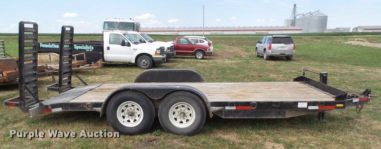 image for item DH9386 2003 Macklander equipment trailer