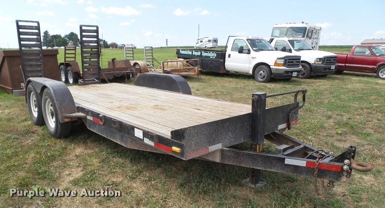 image for item DH9386 2003 Macklander equipment trailer