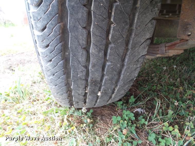 image for item DH9386 2003 Macklander equipment trailer