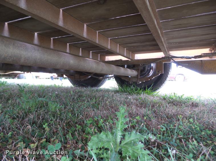 image for item DH9386 2003 Macklander equipment trailer