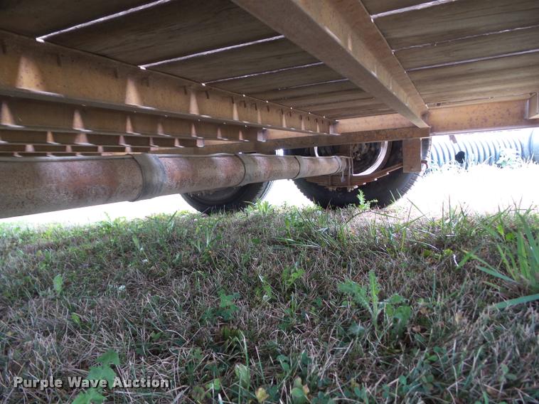 image for item DH9386 2003 Macklander equipment trailer