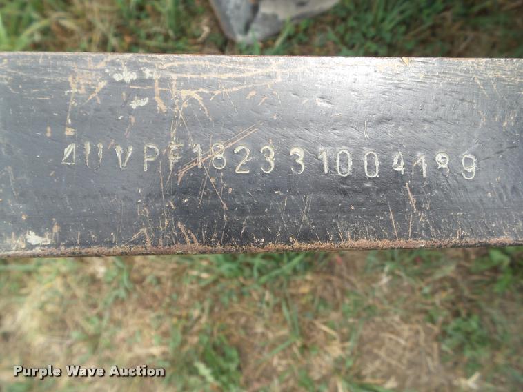 image for item DH9386 2003 Macklander equipment trailer