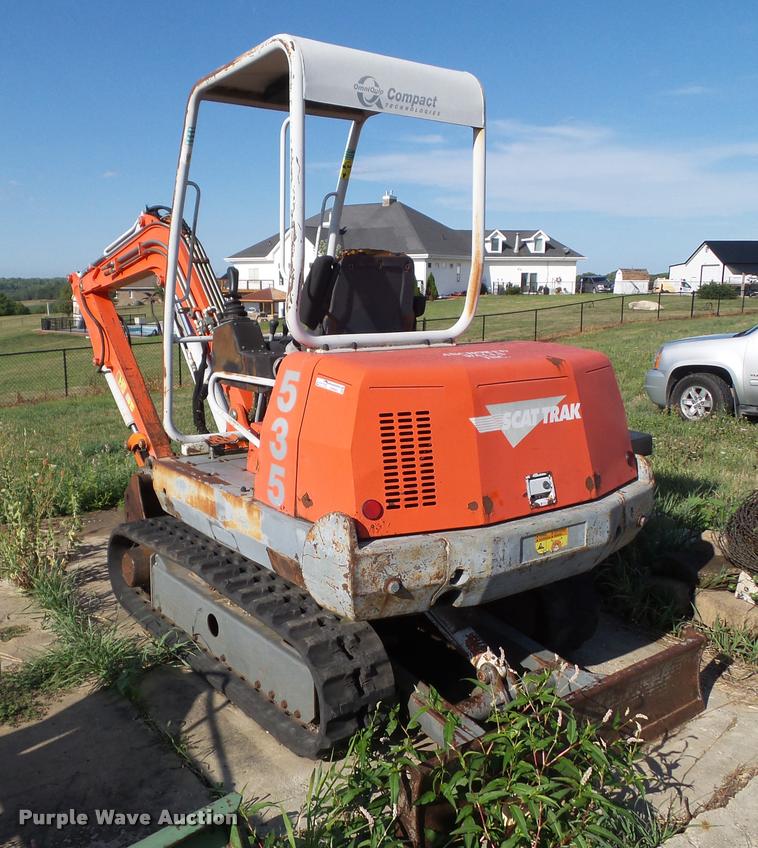 image for item DH9401 1999 Scat Track 535 compact excavator