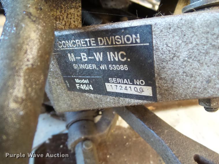 image for item DH9416 MBW F46/4 trowel