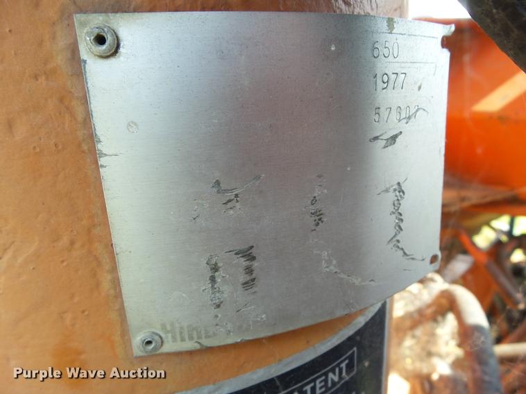 image for item DH9420 1977 Hiab 650 crane