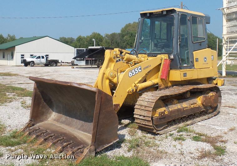 image for item DP9204 2003 John Deere 655C Series II track loader
