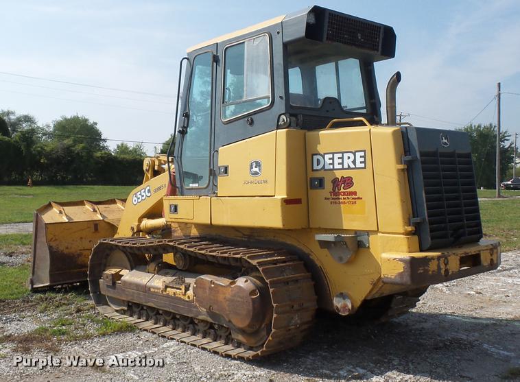 image for item DP9204 2003 John Deere 655C Series II track loader
