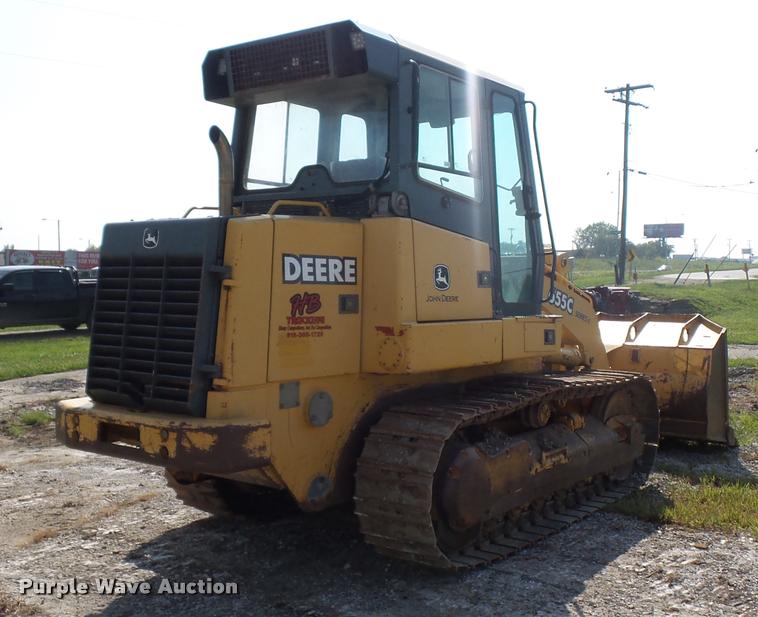 image for item DP9204 2003 John Deere 655C Series II track loader
