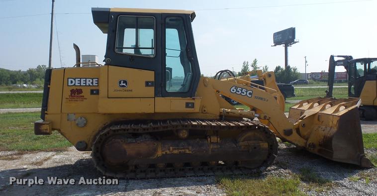 image for item DP9204 2003 John Deere 655C Series II track loader