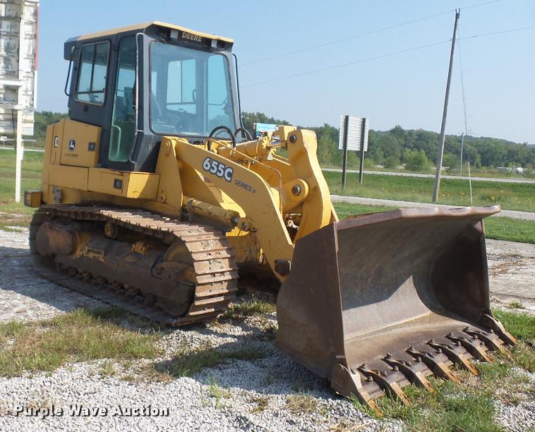 image for item DP9204 2003 John Deere 655C Series II track loader