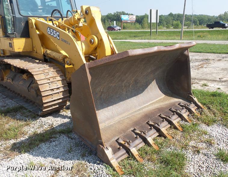 image for item DP9204 2003 John Deere 655C Series II track loader