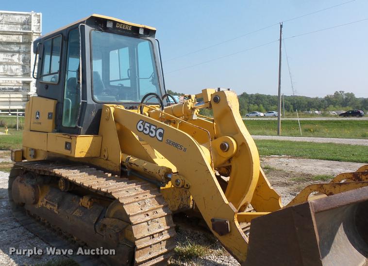 image for item DP9204 2003 John Deere 655C Series II track loader