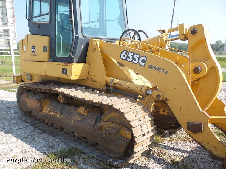image for item DP9204 2003 John Deere 655C Series II track loader