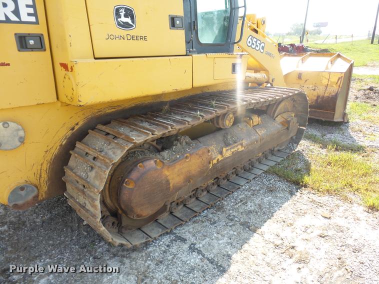 image for item DP9204 2003 John Deere 655C Series II track loader