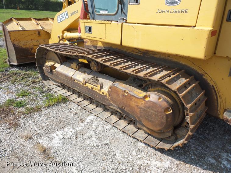 image for item DP9204 2003 John Deere 655C Series II track loader