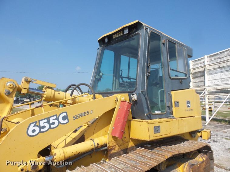image for item DP9204 2003 John Deere 655C Series II track loader