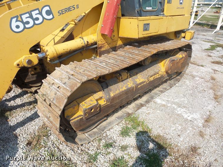 image for item DP9204 2003 John Deere 655C Series II track loader
