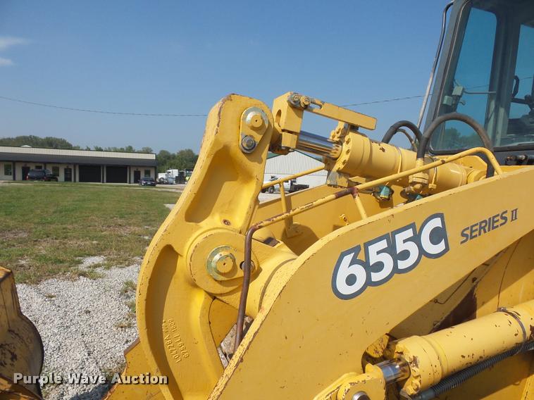 image for item DP9204 2003 John Deere 655C Series II track loader