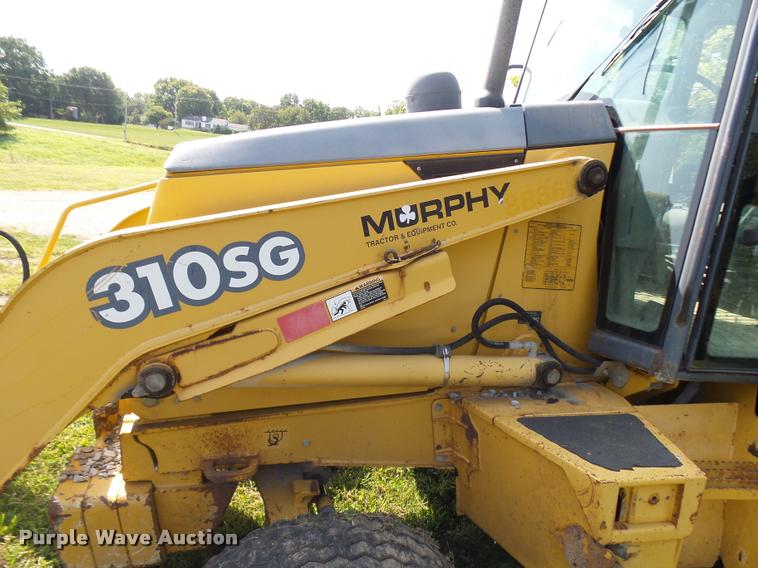 image for item DP9727 2005 John Deere 310G backhoe