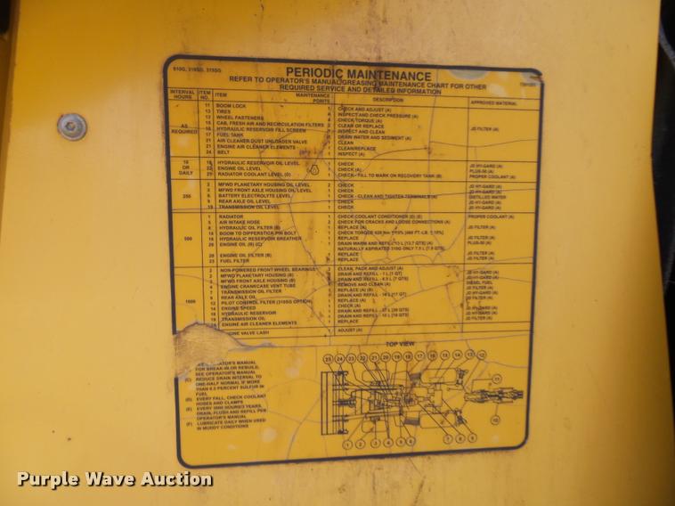 image for item DP9727 2005 John Deere 310G backhoe