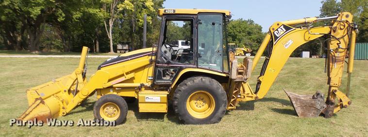 image for item DP9729 2004 Caterpillar 420D backhoe