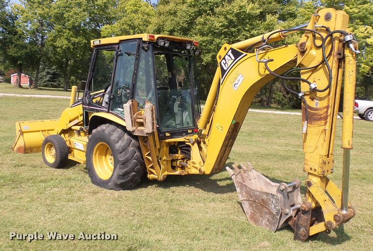 image for item DP9729 2004 Caterpillar 420D backhoe