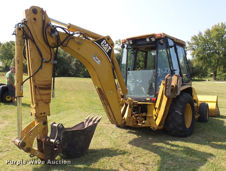 image for item DP9729 2004 Caterpillar 420D backhoe