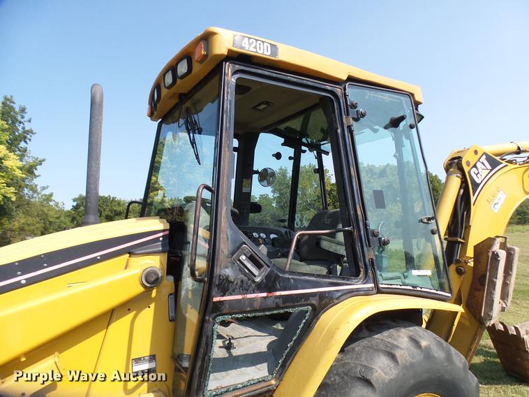 image for item DP9729 2004 Caterpillar 420D backhoe