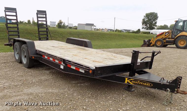 image for item DP9977 2016 Kaufman equipment trailer