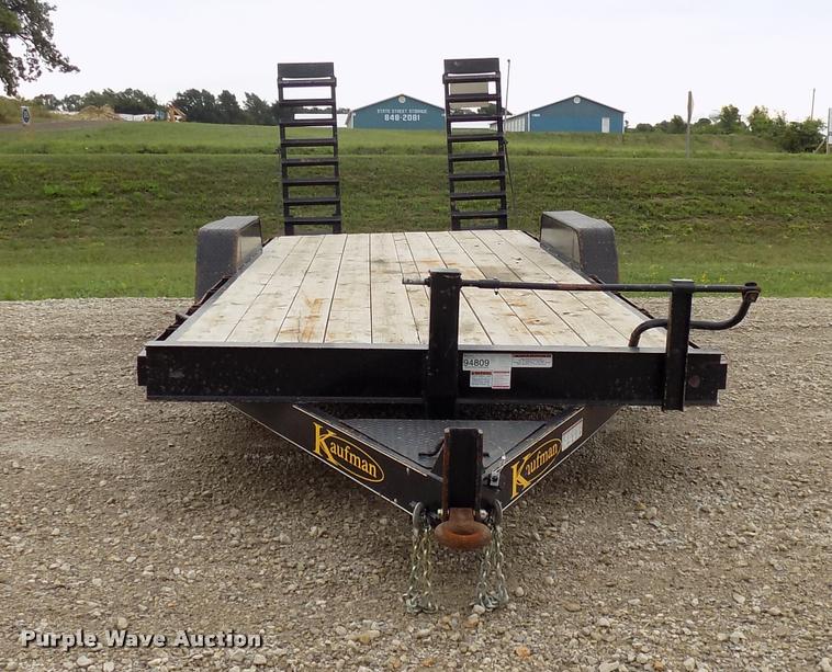 image for item DP9977 2016 Kaufman equipment trailer