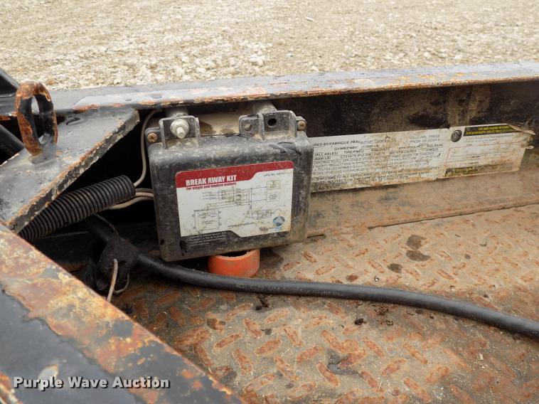 image for item DP9977 2016 Kaufman equipment trailer