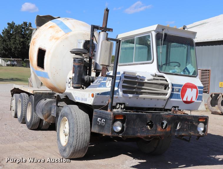 image for item DQ9312 1992 Crane Carrier Glider Kit GK ready mix truck