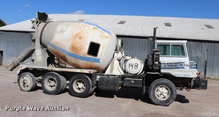 image for item DQ9312 1992 Crane Carrier Glider Kit GK ready mix truck