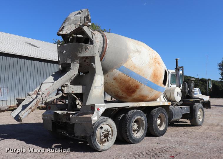 image for item DQ9312 1992 Crane Carrier Glider Kit GK ready mix truck