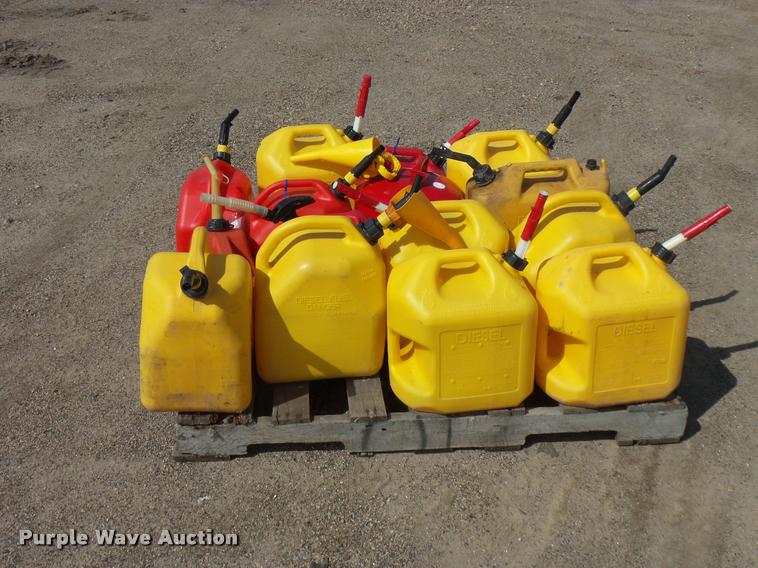 image for item DT9094 Approximately 14 fuel cans