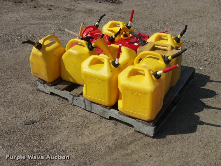 image for item DT9094 Approximately 14 fuel cans