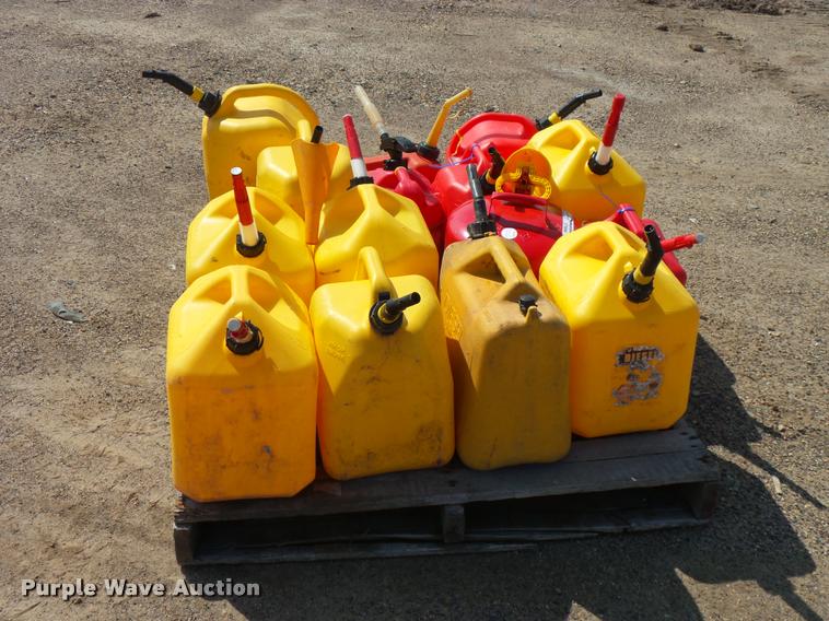 image for item DT9094 Approximately 14 fuel cans