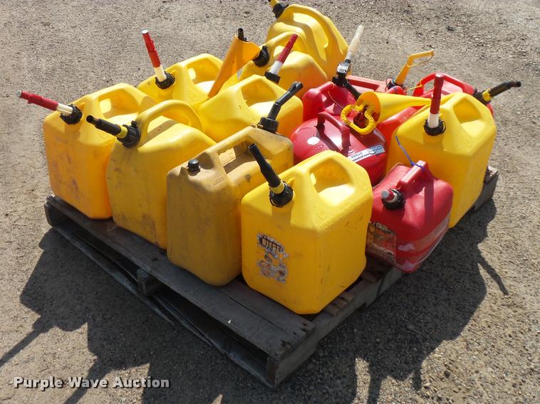 image for item DT9094 Approximately 14 fuel cans