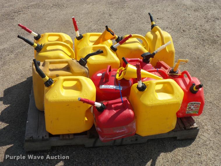 image for item DT9094 Approximately 14 fuel cans