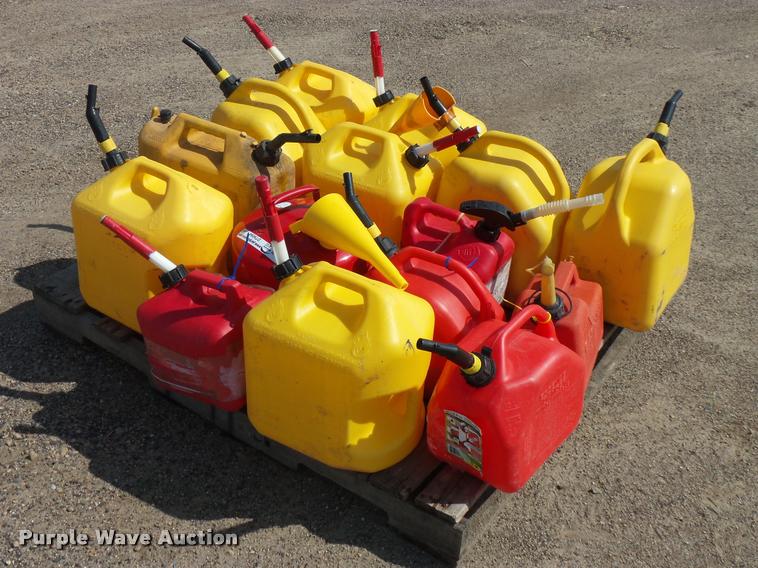 image for item DT9094 Approximately 14 fuel cans