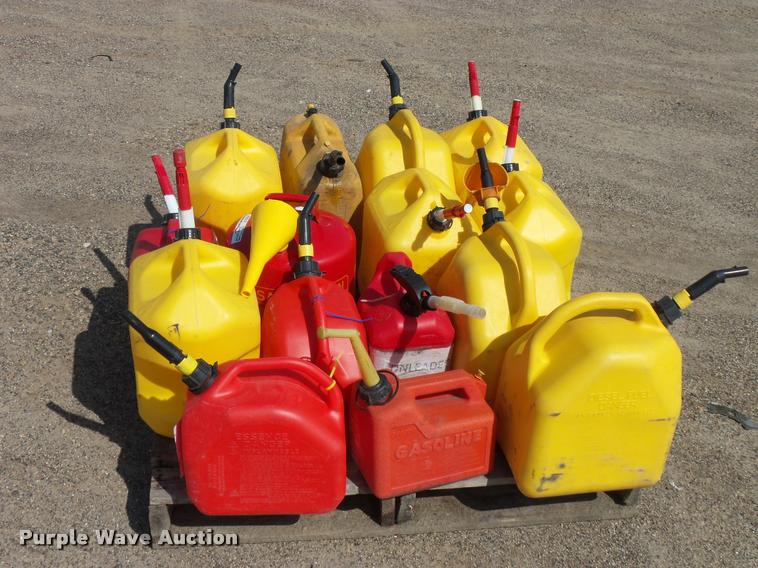 image for item DT9094 Approximately 14 fuel cans