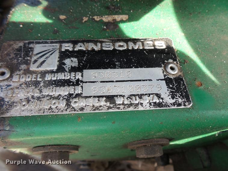 image for item DT9096 Ransomes 930310 sweeper
