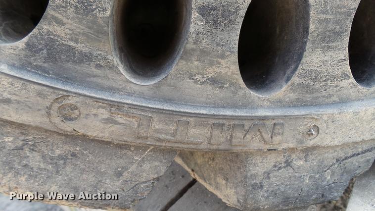 image for item DT9099 (4) MitL Solid Flex 12-16.5 skid steer tires