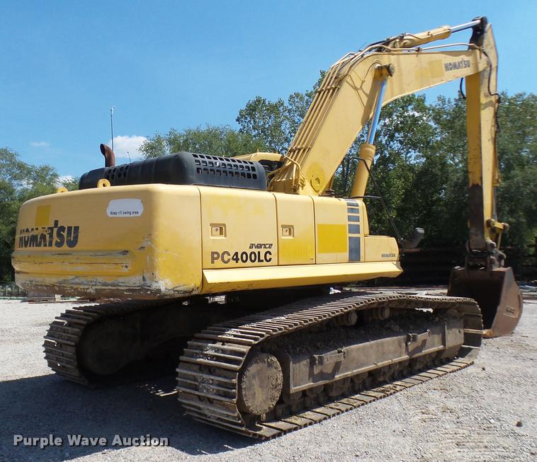 image for item K1781 2003 Komatsu PC400LC-6 excavator