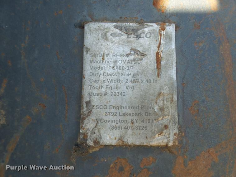 image for item K1781 2003 Komatsu PC400LC-6 excavator