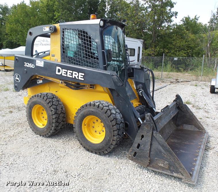 image for item K1791 2012 John Deere 326D skid steer