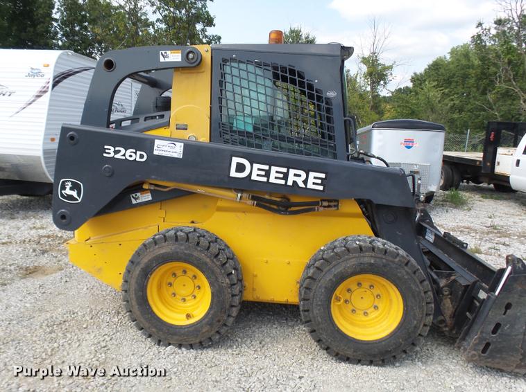 image for item K1791 2012 John Deere 326D skid steer